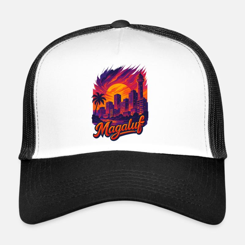 Magaluf Mallorca Malle Cadeau de Soleil de Vacances Casquette trucker 