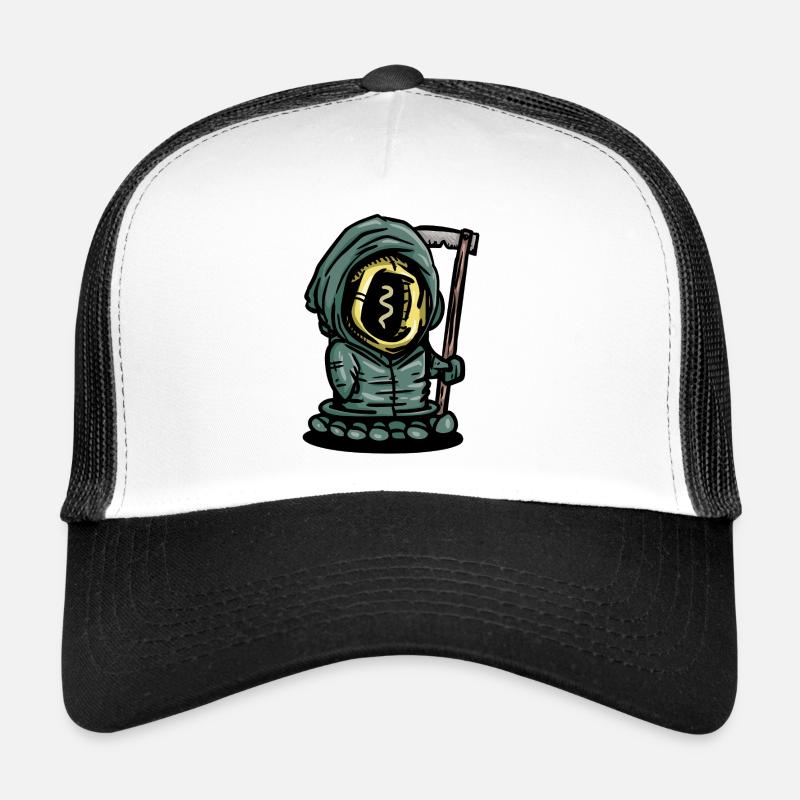 Œil de Cendre avec Hache Fantôme Casquette trucker 