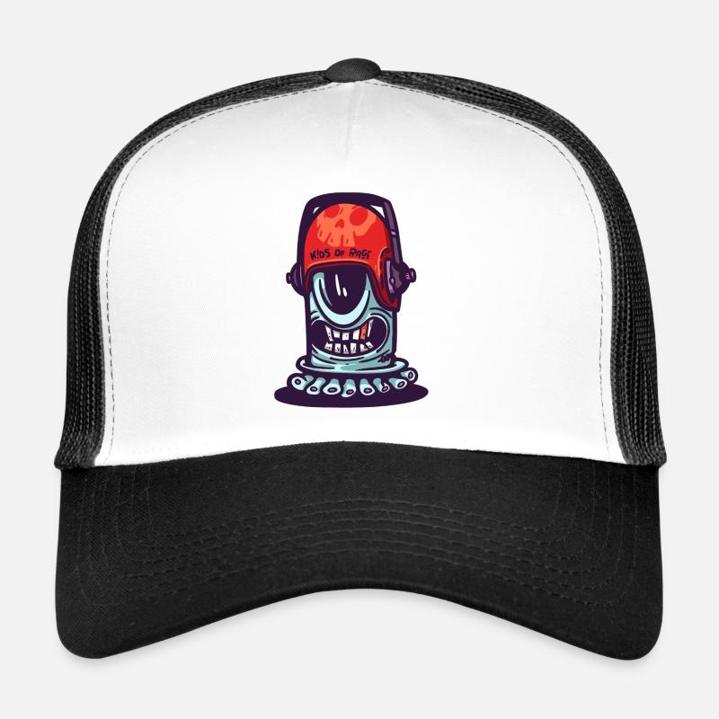 Casque Spatial Crâne Casquette trucker 