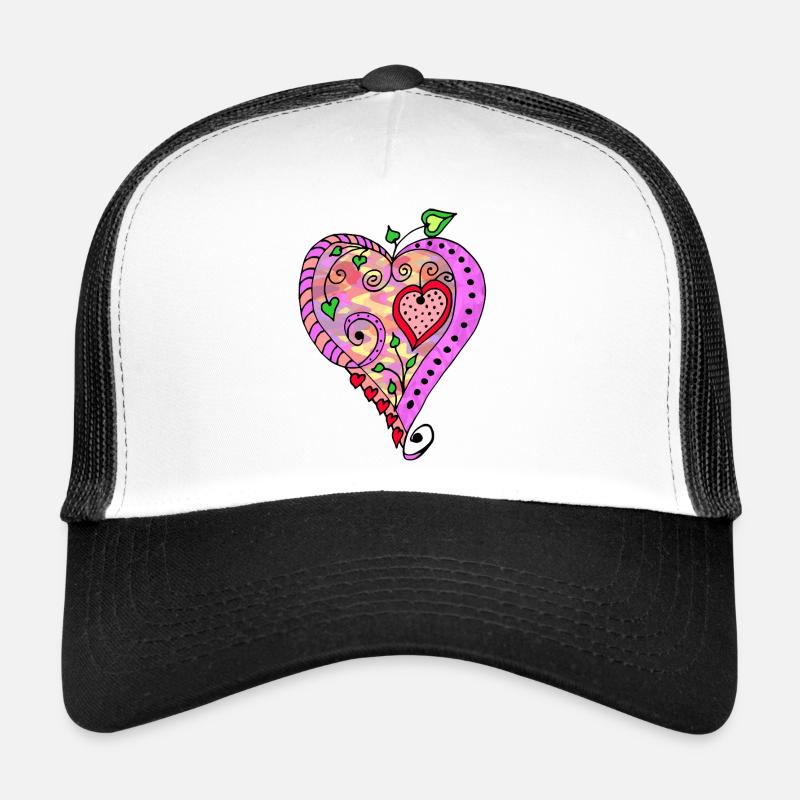 Cœur Casquette trucker 