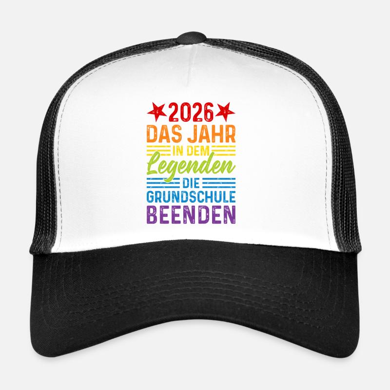 Année 2026 Legends End École primaire Casquette trucker 