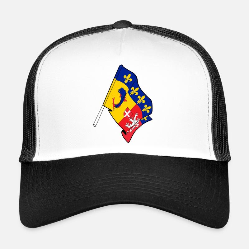 Rhône-Alpes-Flagge Trucker Cap