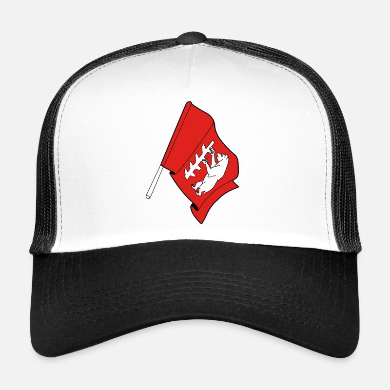 Drapeau du Warwickshire Casquette trucker 