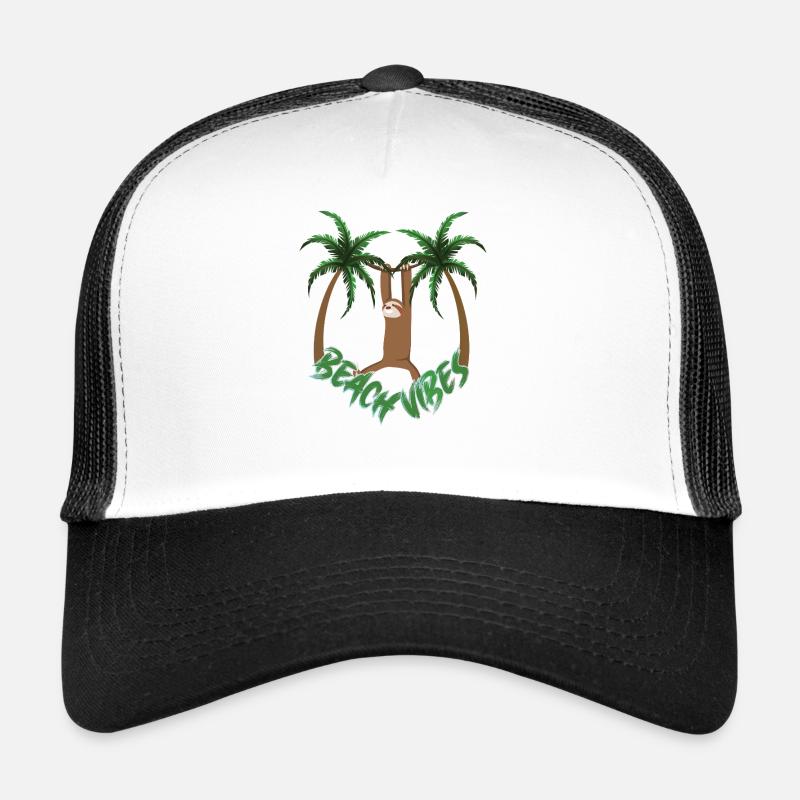 Ambiance de plage Paresseuse Casquette trucker 