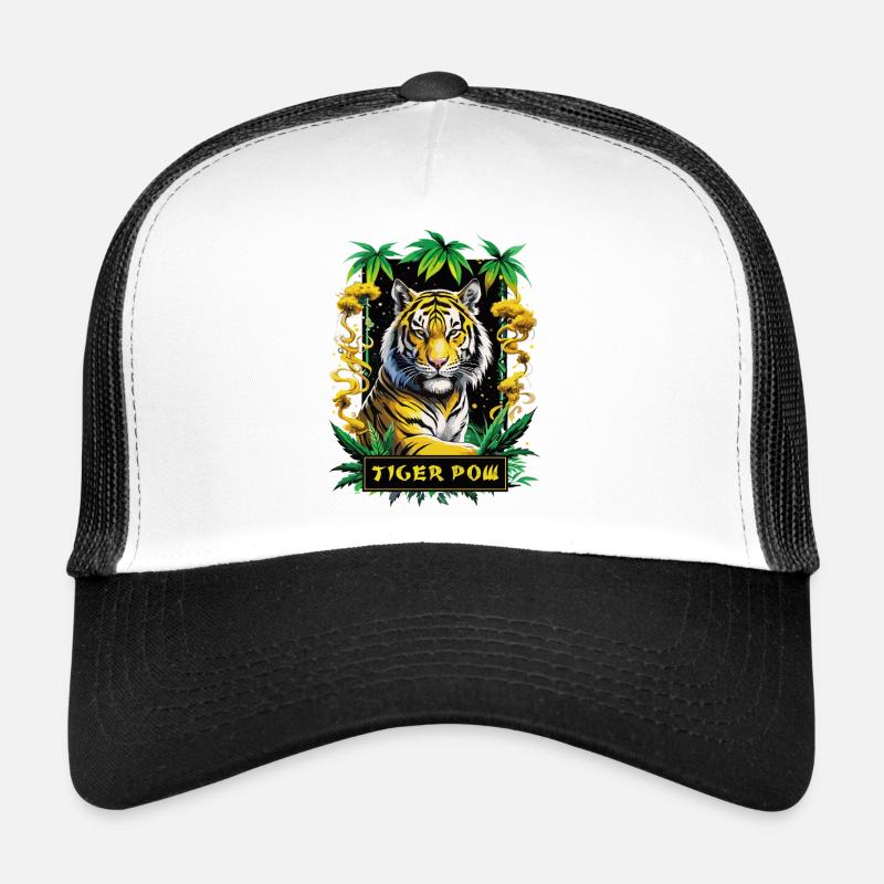 Tiger Pow Trucker Cap