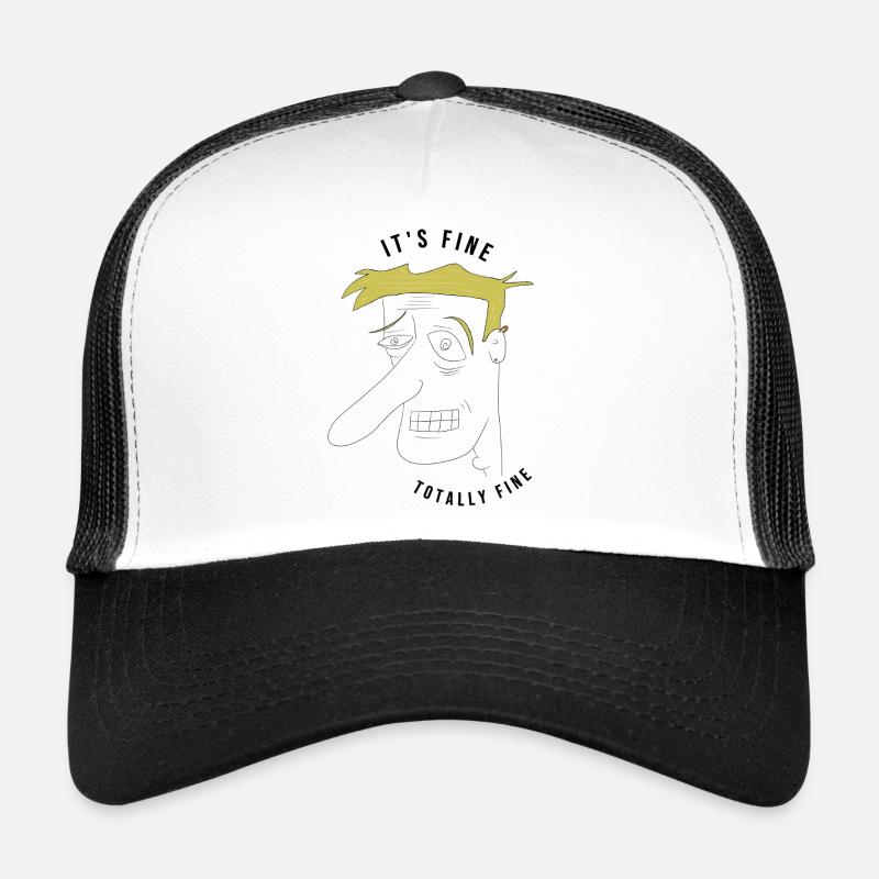 C’est bon, totalement ça va mec – ironique Casquette trucker 
