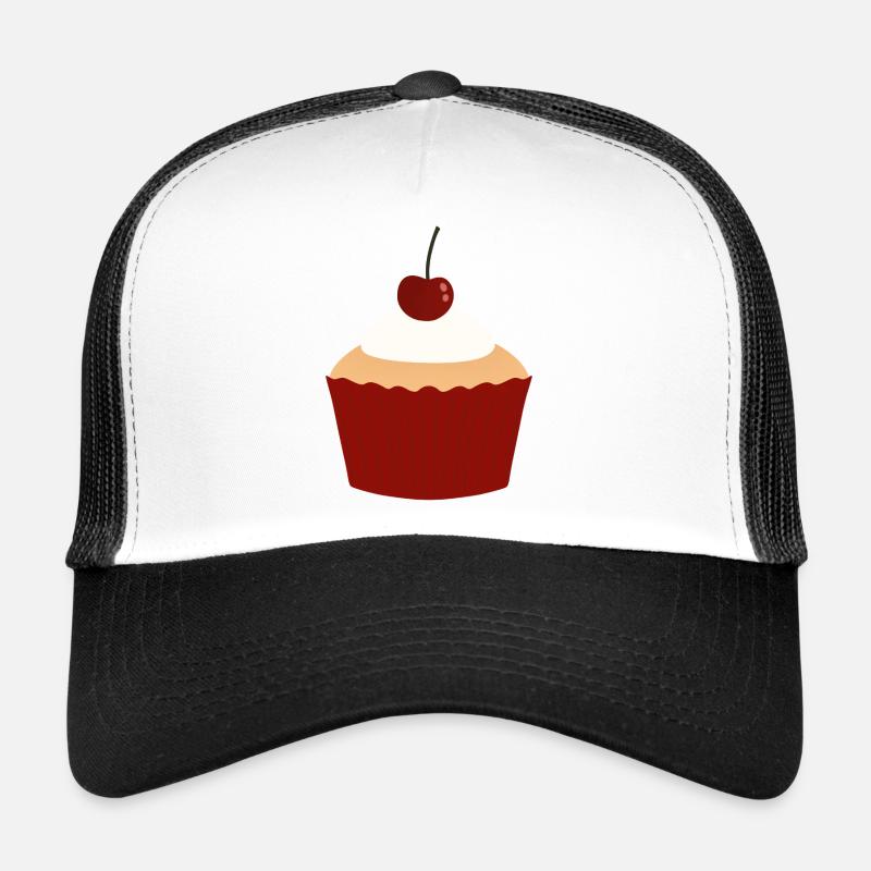 Charme Cupcake à la Crème Cerise Casquette trucker 