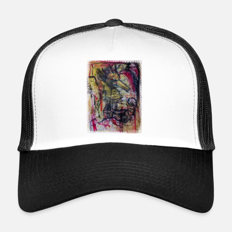 Seahorse - Trucker Cap - white/black