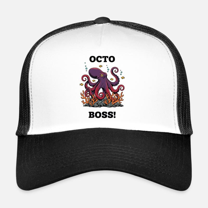 OctoBoss Reef King Oktopus Trucker Cap