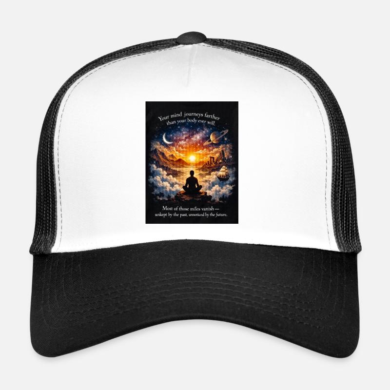 Cosmic Meditation Journey Trucker Cap