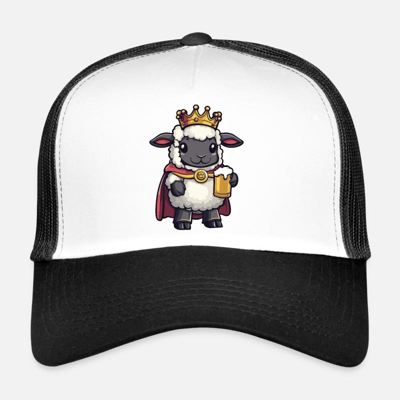 Schaf Bier König Trucker Cap