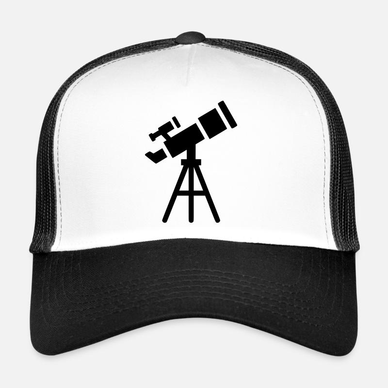 Teleskop Silhouette Sterne Trucker Cap