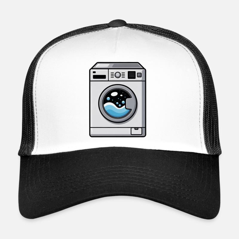 Machine à laver bande dessinée mignonne Kawaii Casquette trucker 