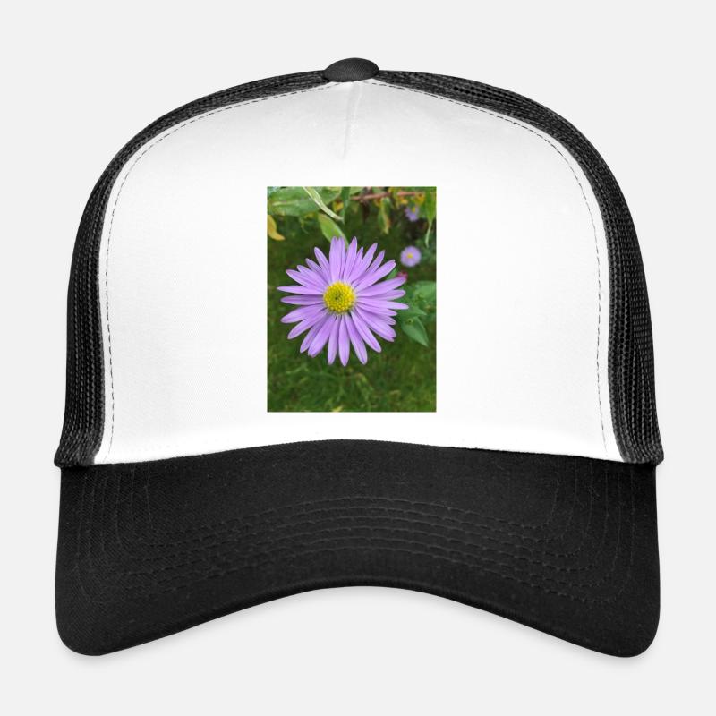 Lila Blüte Trucker Cap