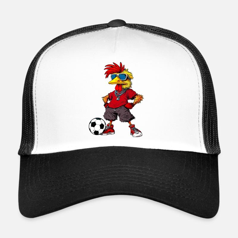 Fussball Huhn Trucker Cap