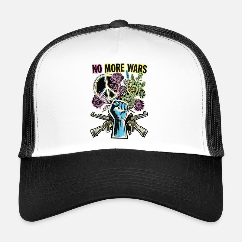 Peace Frieden Gegen Krieg Trucker Cap