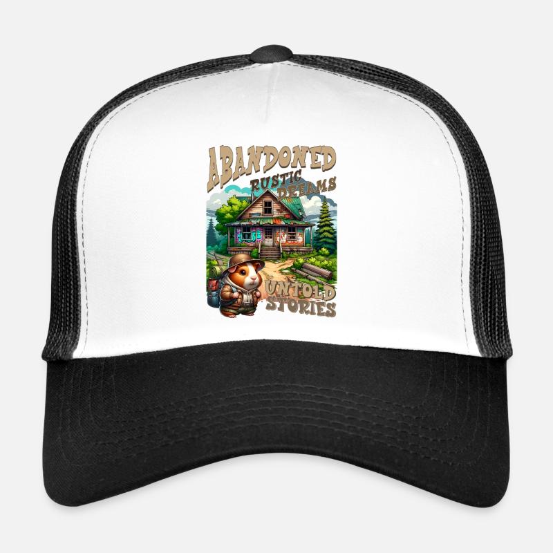 Histoires non racontées : Rustic Cabin Casquette trucker 