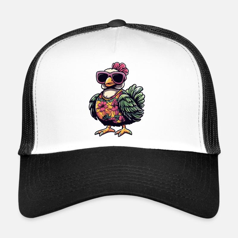 Turkey Comic Holiday Trucker Cap