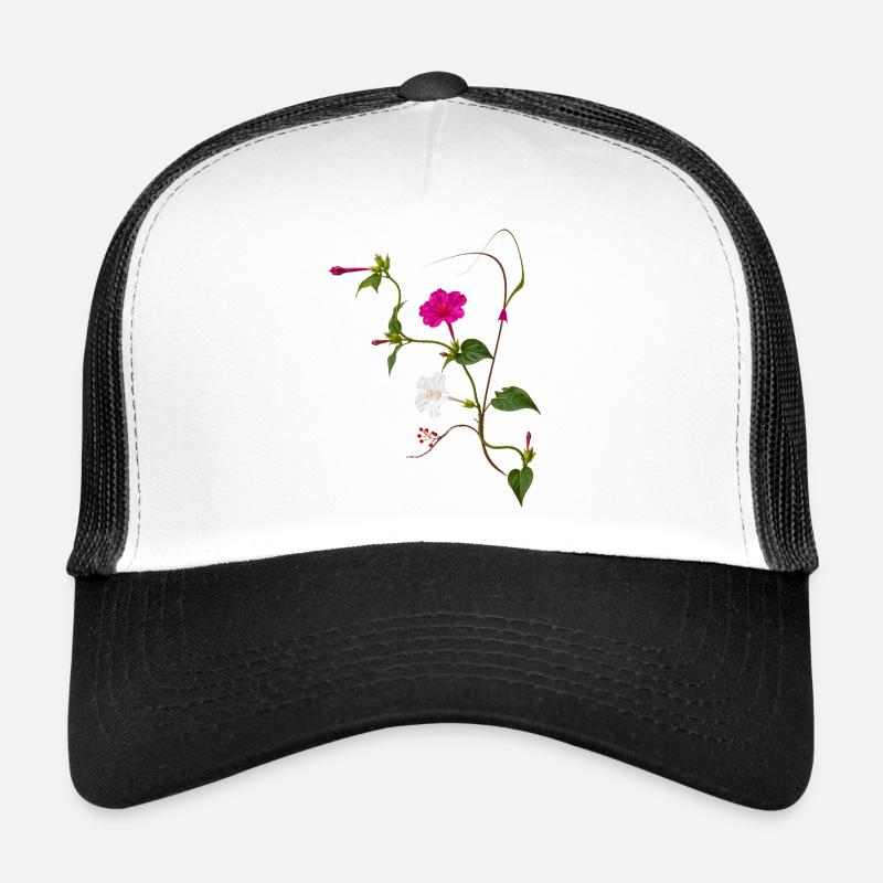 Fleur Miraculeuse Zen Blossoms Design Casquette trucker 