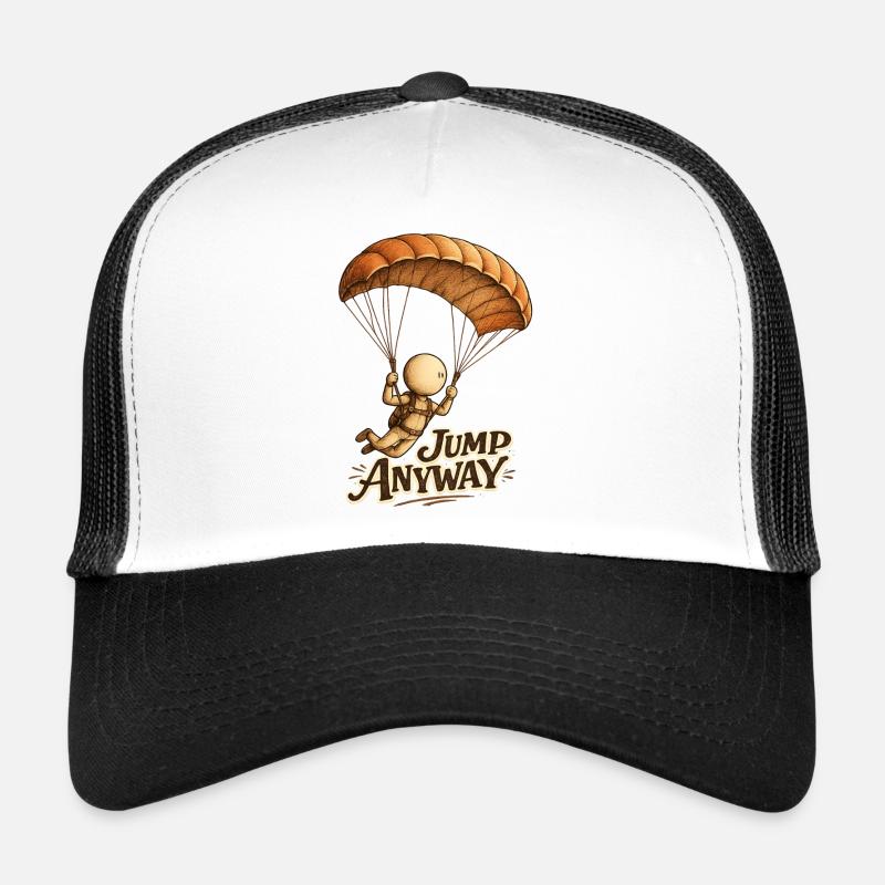 Der kleine Gedanke | Mut zum Sprung: Jump Anyway Trucker Cap