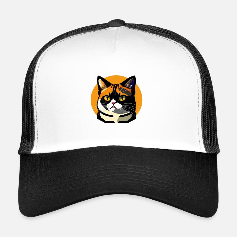 Chat Casquette trucker 