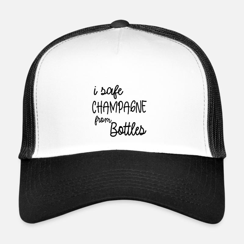 Je suis en sécurité ... de Bouteilles Casquette trucker 
