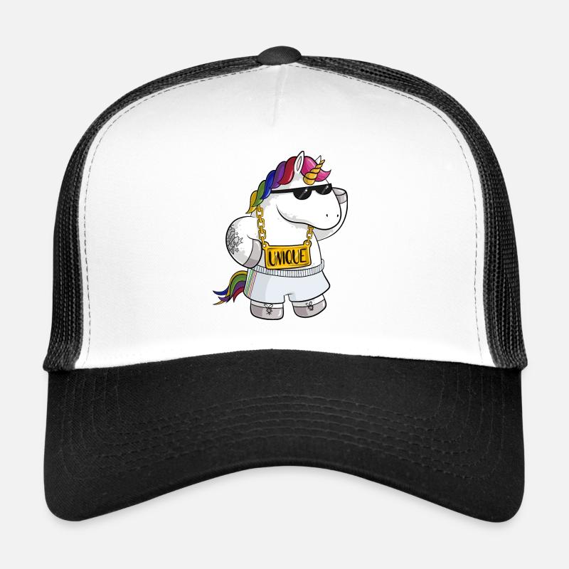 Unique cartoon unicorn Trucker Cap