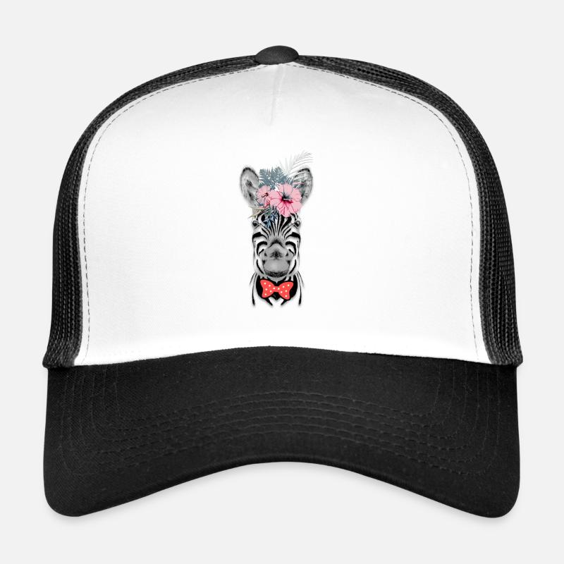 Zebra Trucker Cap