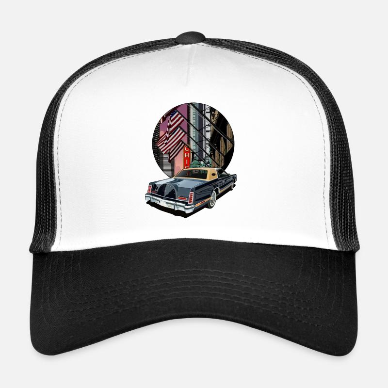 America - Trucker Cap - white/black