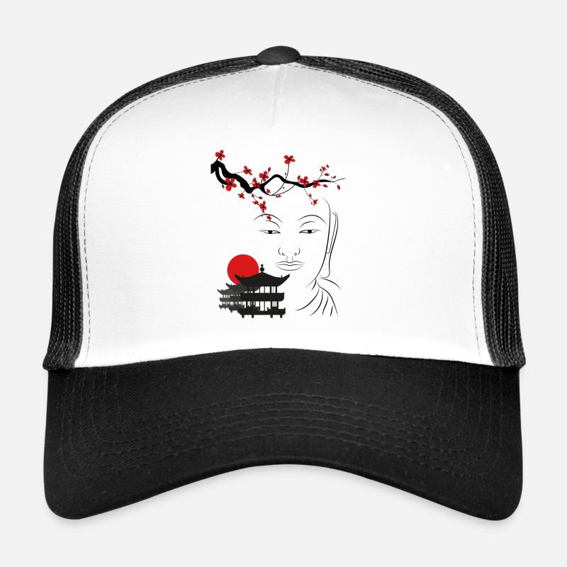 Bouddha Casquette trucker 