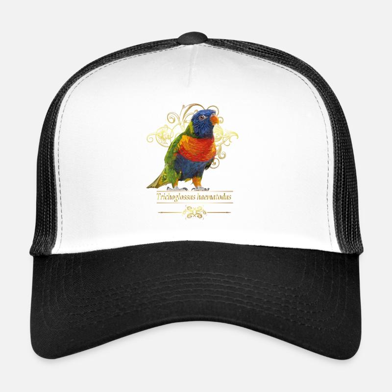 Lori - Trucker Cap - Weiß/Schwarz