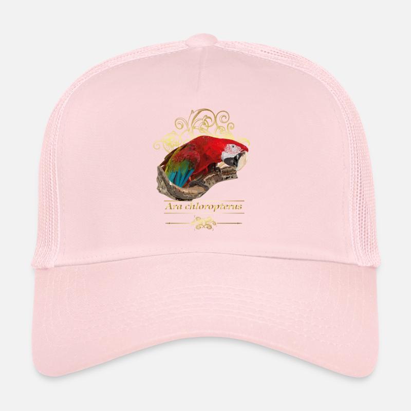 red macaw Trucker Cap
