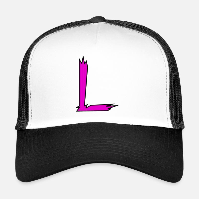 L - Einfach nur ein Buchstabe! - by YoshiArt Trucker Cap