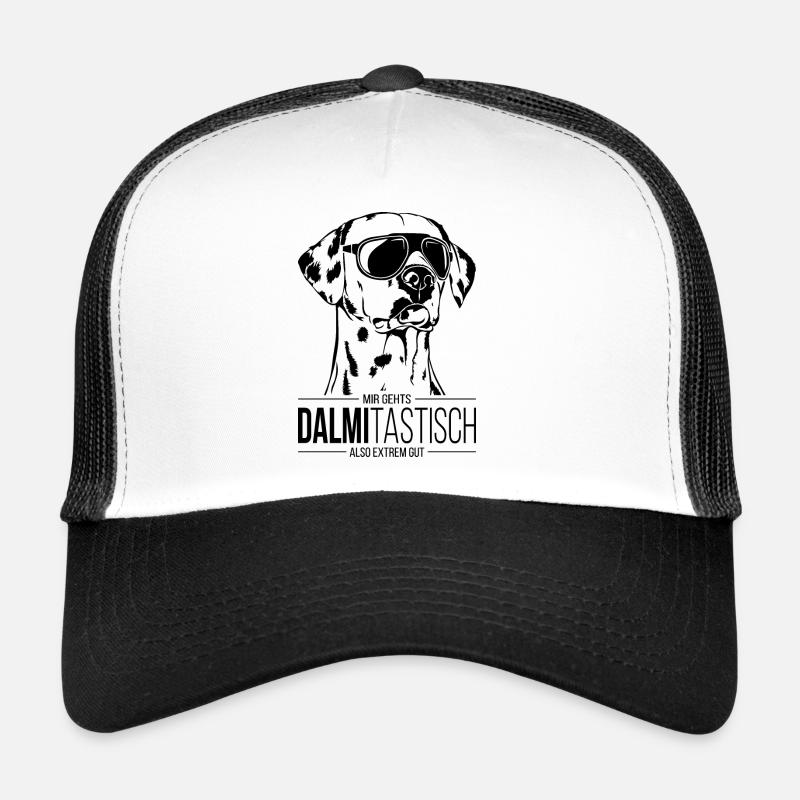 DALMITASTISCH Dalmatiner Hundespruch Hund Wilsigns Trucker Cap