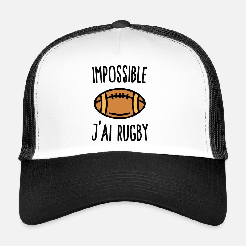 Impossible j'ai rugby Casquette trucker 