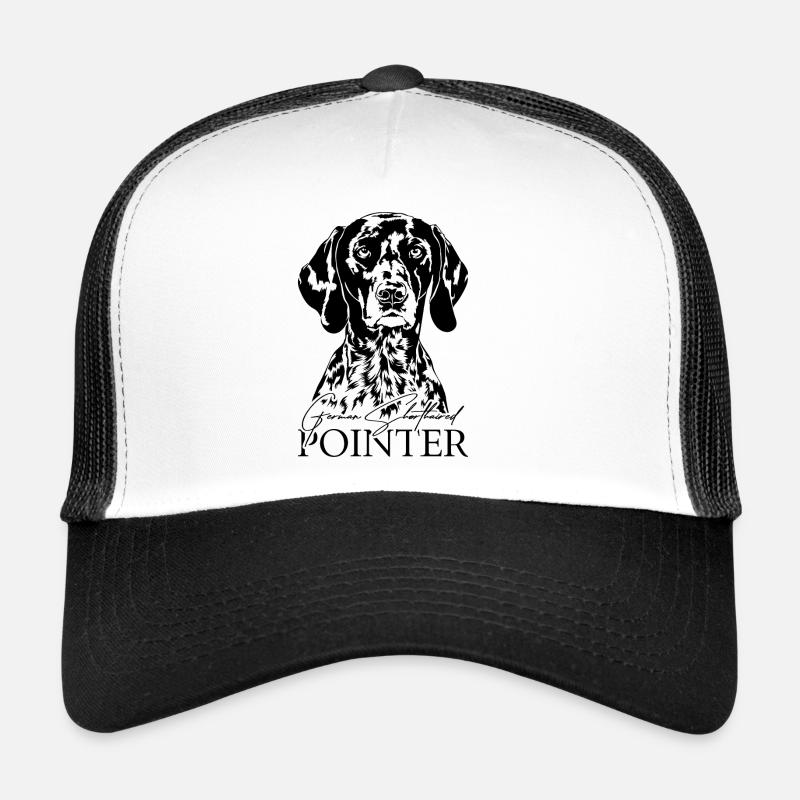 German Shorthaired Pointer Hund Wilsigns Jagdhunde Trucker Cap