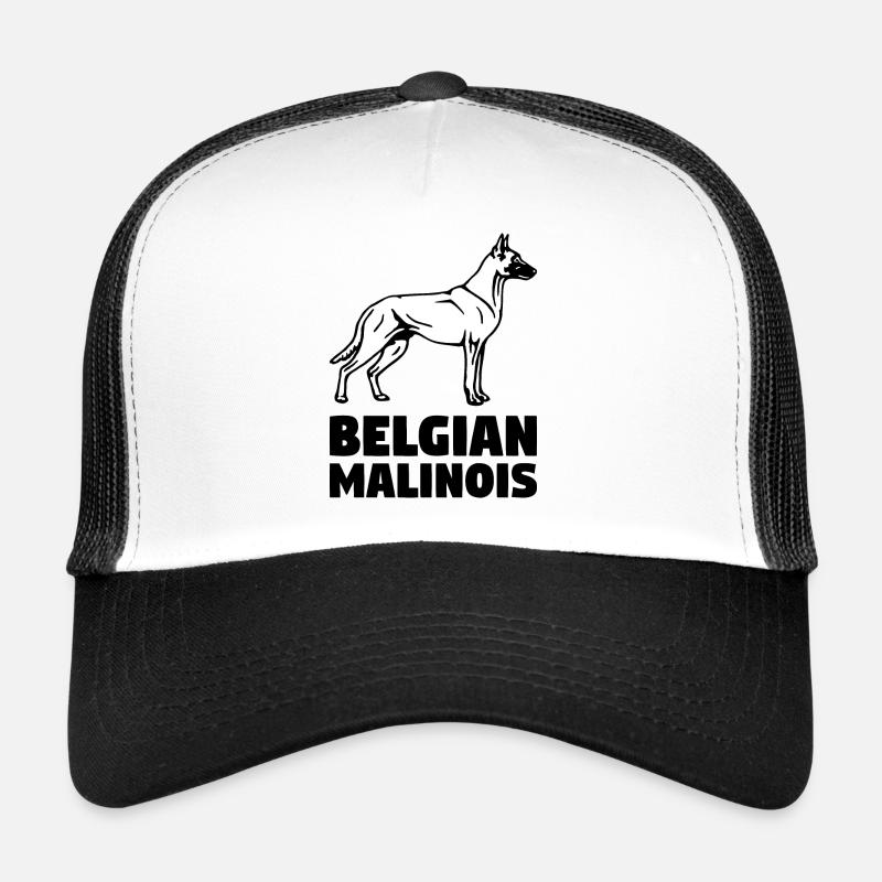 Malinois debout Casquette trucker 