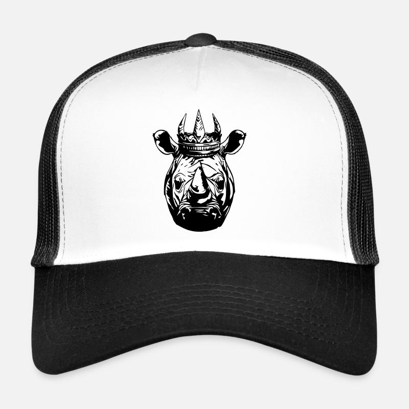 Roi héritier rhinocéros Casquette trucker 