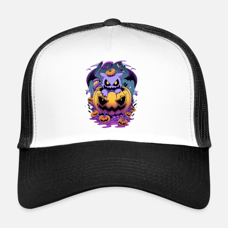 Halloween - Trucker Cap - white/black