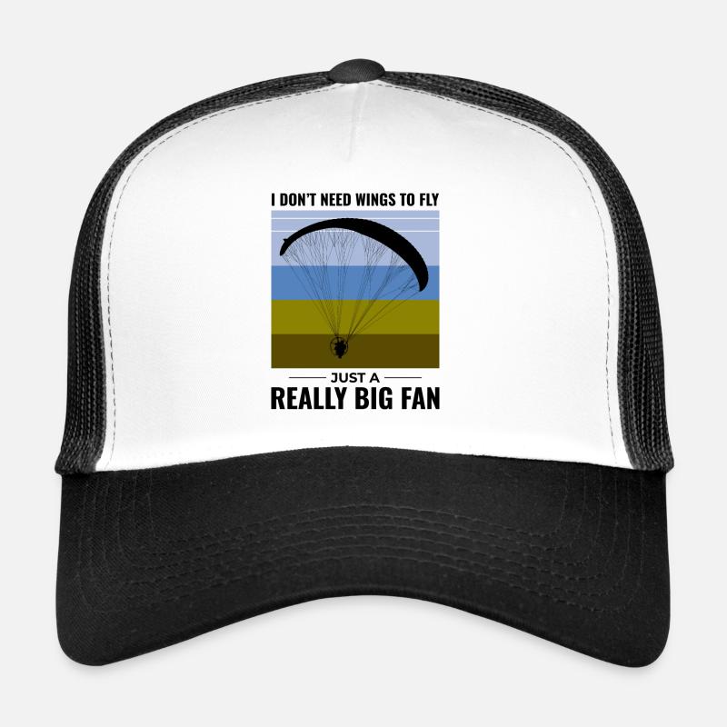 Pilote de paramoteur Paramoteur Parapente motorisé Casquette trucker 