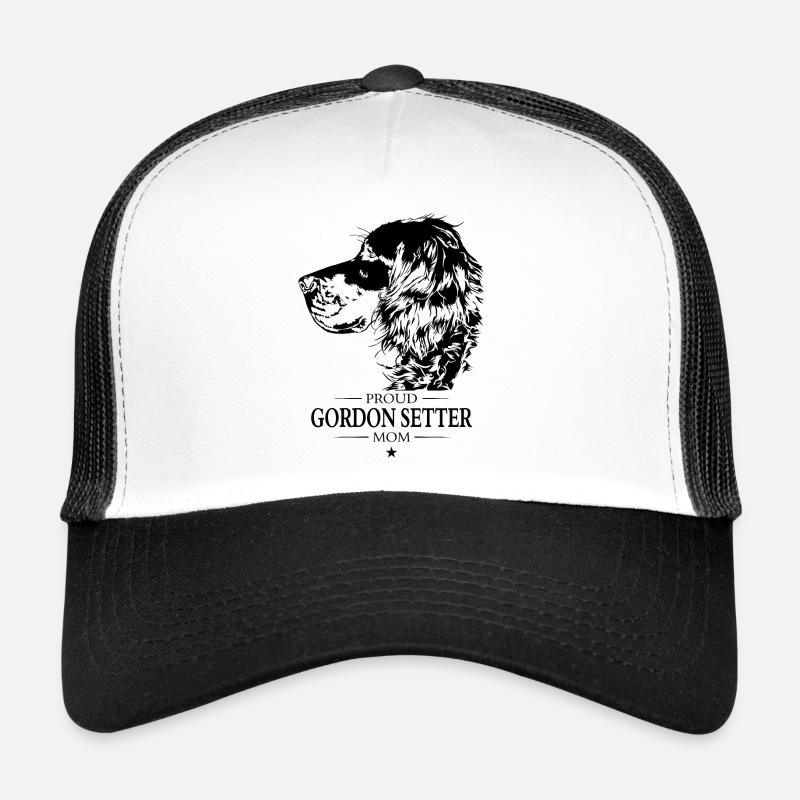 Gordon Setter Maman Chien Chien Wilsigns Casquette trucker 