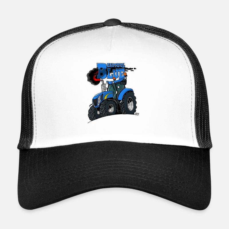 Beautiful Blue Trucker Cap