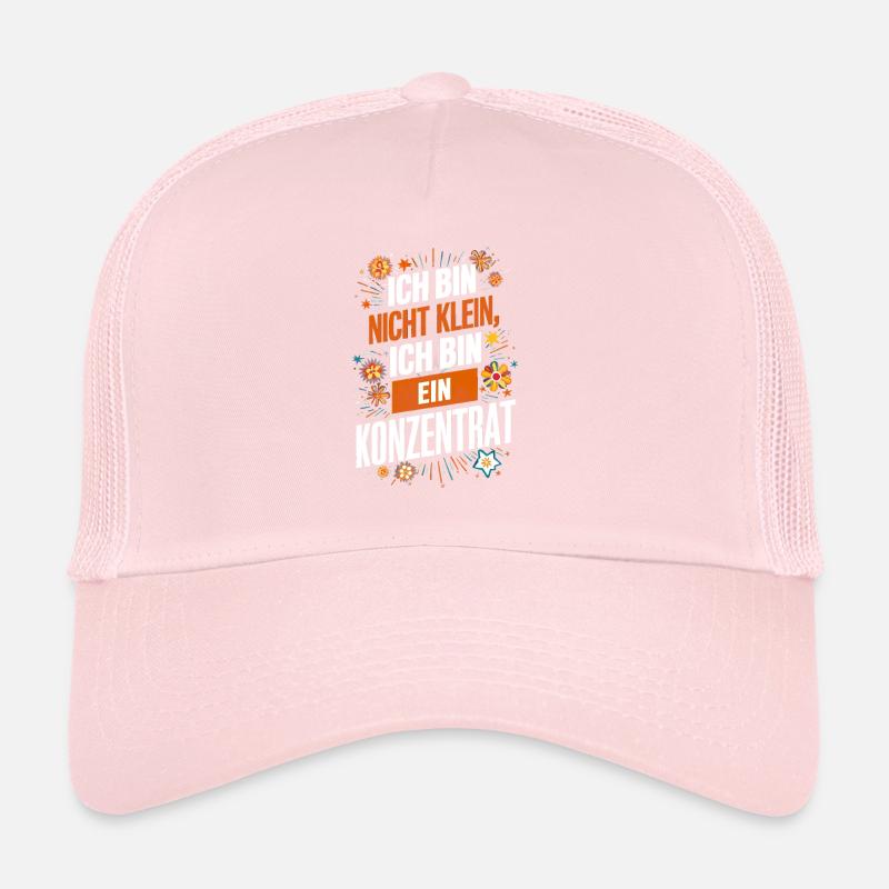 Small Small Concentrate Cool Saying Trucker Cap
