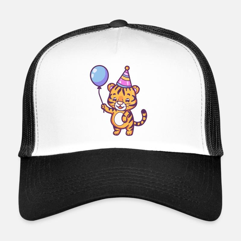 Tiger Birthday Baby Trucker Cap