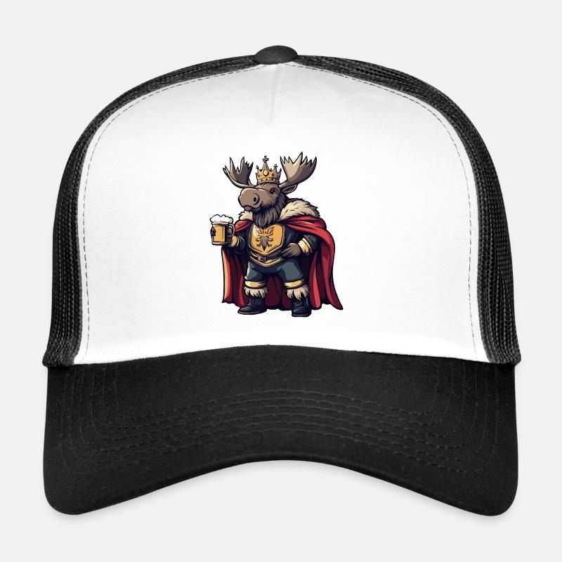 Bière d’orignal drôle Casquette trucker 