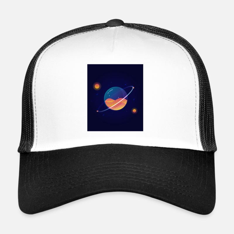 Galaxy Universe Universe Astronaut Earth Gift Trucker Cap