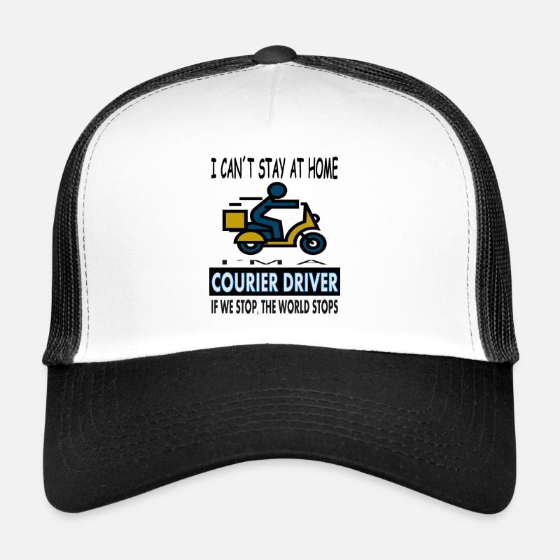 Chauffeur de messagerie disant cool dictons cadeau de messagerie Casquette trucker 