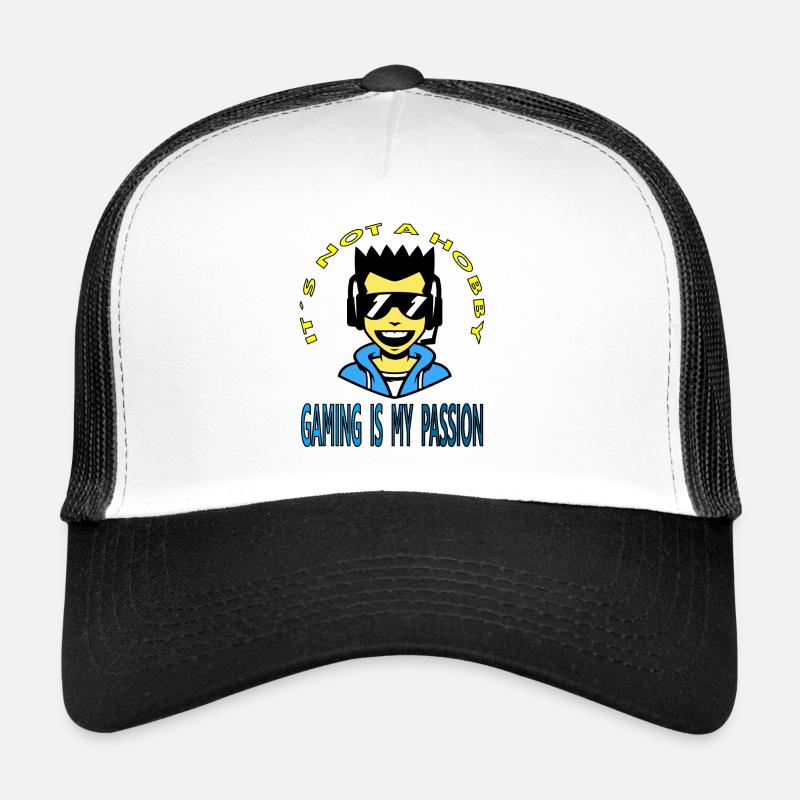 Gamer Gaming is my passion Gift idea Trucker Cap
