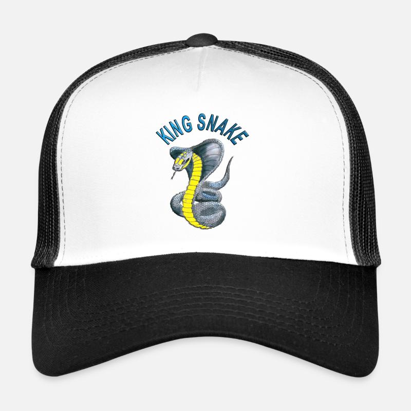 Cobra King Serpent Venimeux De La Faune Serpent Venimeux Casquette trucker 