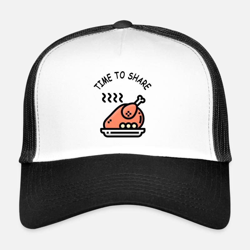 Hähnchen Essen lecker essen Koch Gourmet Geschenk Trucker Cap